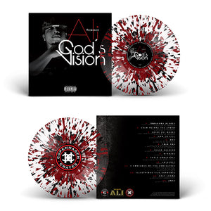 God's Vision (LP) | Recognize Ali | Copenhagen Crates Exclusive Limited Vinyl 12" Wax Record Underground Rap Hiphop Hip Hop