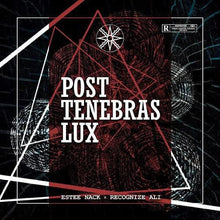 Load image into Gallery viewer, Post Tenebras Lux (LP) | Recognize Ali & Estee Nack | Copenhagen Crates Exclusive Limited Vinyl 12" Wax Record Underground Rap Hiphop Hip Hop