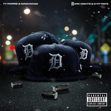 Load image into Gallery viewer, Dark Nights And D Fitted's (LP) | Ty Farris x Machacha | Copenhagen Crates Exclusive Limited Vinyl 12" Wax Record Underground Rap Hiphop Hip Hop