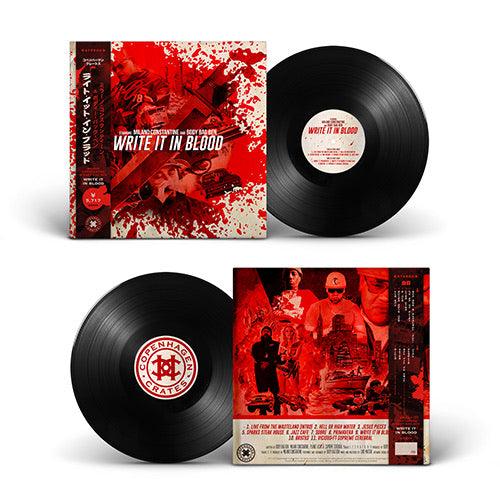 Write It In Blood (LP) | Copenhagen Crates | Milano Constantine x