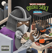 Load image into Gallery viewer, Oroku Saki (LP) | Mickey Diamond | Copenhagen Crates Exclusive Limited Vinyl 12" Wax Record Underground Rap Hiphop Hip Hop