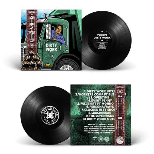 洋楽 g-rap Jok Trill / dirty Work Dirty Work (LP) | Pro Dillinger x Wino Willy | Copenhagen Crates