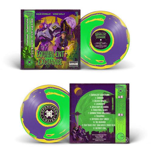 Maze Overlay x Wino Willy – Equivalent ~ Equivalent Exchange (LP) | Maze Overlay x Wino Willy | Copenhagen