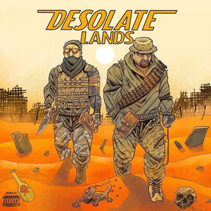 Desolate Lands (LP) | Substance810 x Chuck Chan | Copenhagen Crates Exclusive Limited Vinyl 12" Wax Record Underground Rap Hiphop Hip Hop