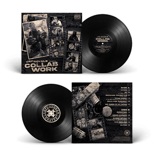 The Collab Work (LP) | Jay Royale | Copenhagen Crates Exclusive Limited Vinyl 12" Wax Record Underground Rap Hiphop Hip Hop