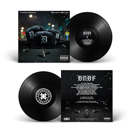 Dark Nights And D Fitted's (LP) | Ty Farris x Machacha | Copenhagen Crates Exclusive Limited Vinyl 12