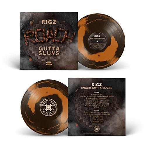 Roach Gutta Slums (LP) | Rigz | Copenhagen Crates Exclusive Limited Vinyl 12