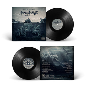 Aquamarine (LP) | Willie the Kid | Copenhagen Crates Exclusive Limited Vinyl 12" Wax Record Underground Rap Hiphop Hip Hop