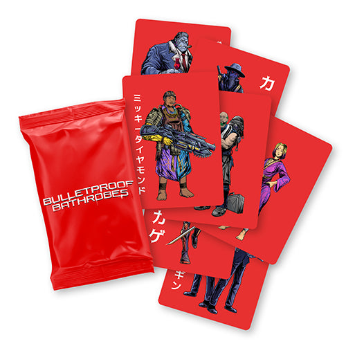 Bulletproof Bathrobes [TRADING CARDS] | Mickey Diamond x Machacha | Copenhagen Crates Exclusive Limited Vinyl 12