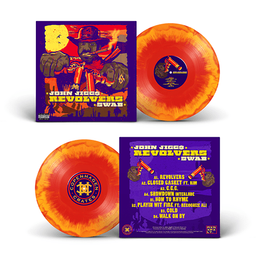 Revolvers (LP) | John Jigg$ x Swab | Copenhagen Crates Exclusive Limited Vinyl 12