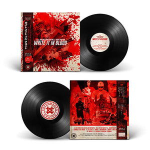 Write It In Blood (LP) | Body Bag Ben x Milano Constantine | Copenhagen Crates Exclusive Limited Vinyl 12" Wax Record Underground Rap Hiphop Hip Hop